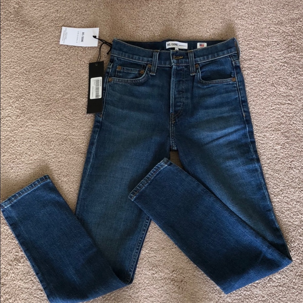 🚫SOLD🚫 NWT Re/Done Jeans Crop Size 23